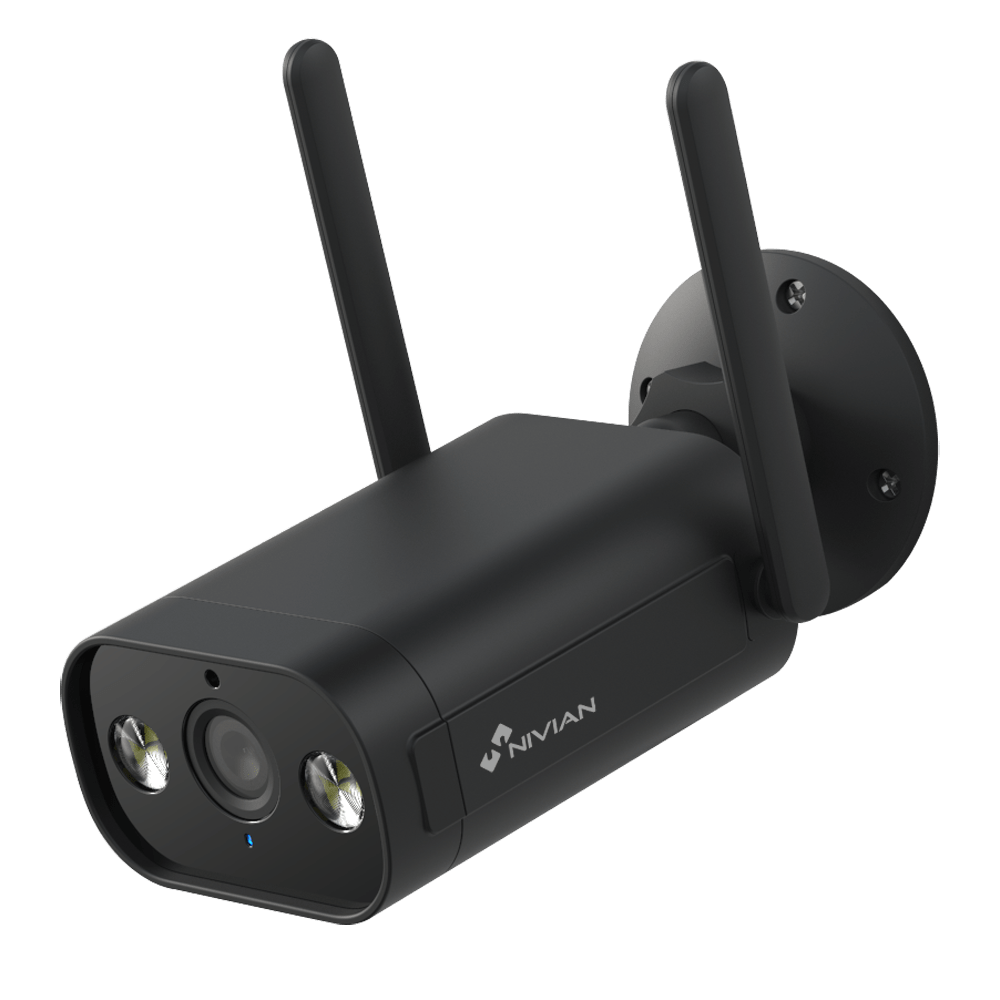 Smart camera met 2-weg audio, Wifi en geweldig 2K beeld