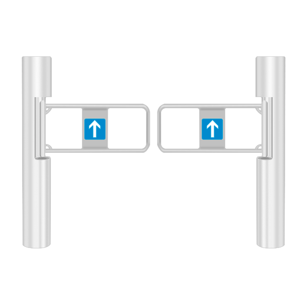 Supermarktpoort met opvouwbare slagbomen 5miljoen cycli motorsturing