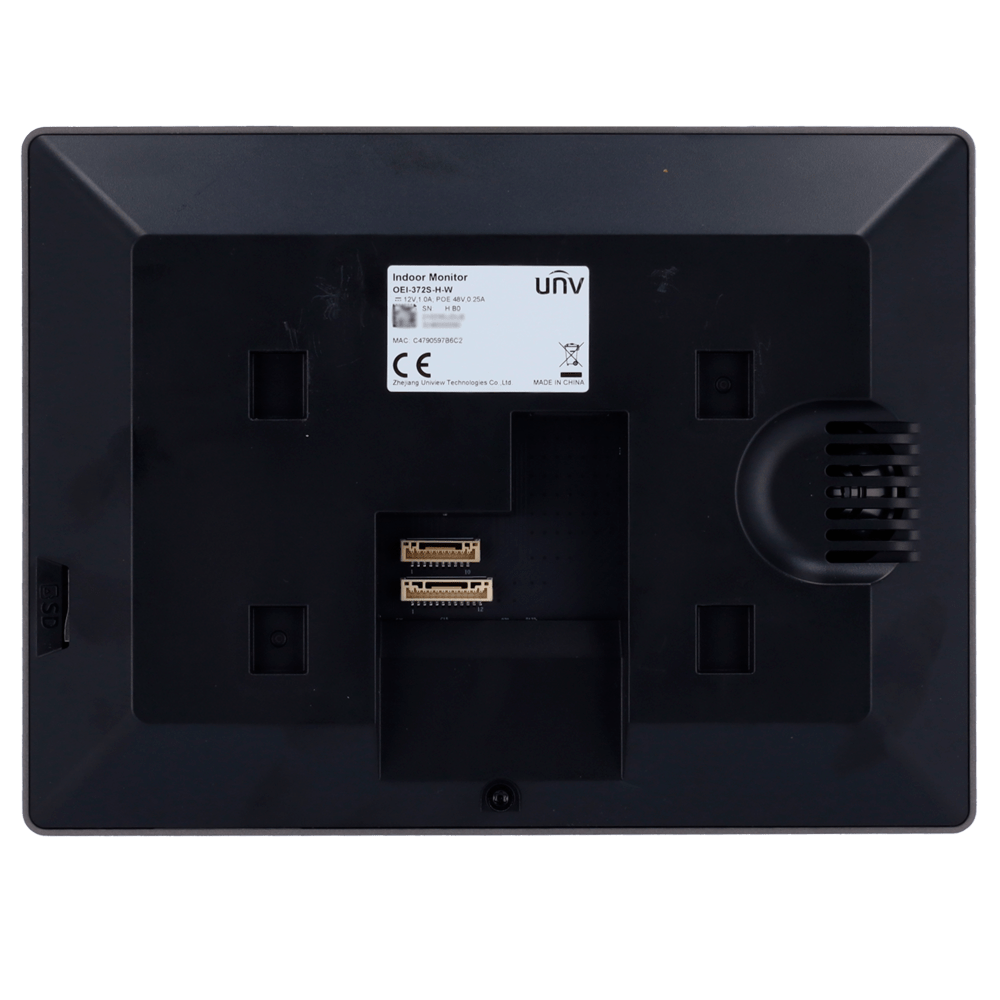 UNV intercom binnen en buitenpost wifi en PoE switch UV-KIT