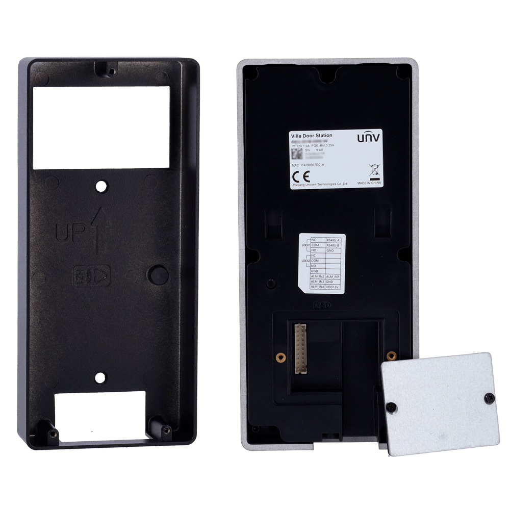 UNV intercom binnen en buitenpost wifi en PoE switch UV-KIT