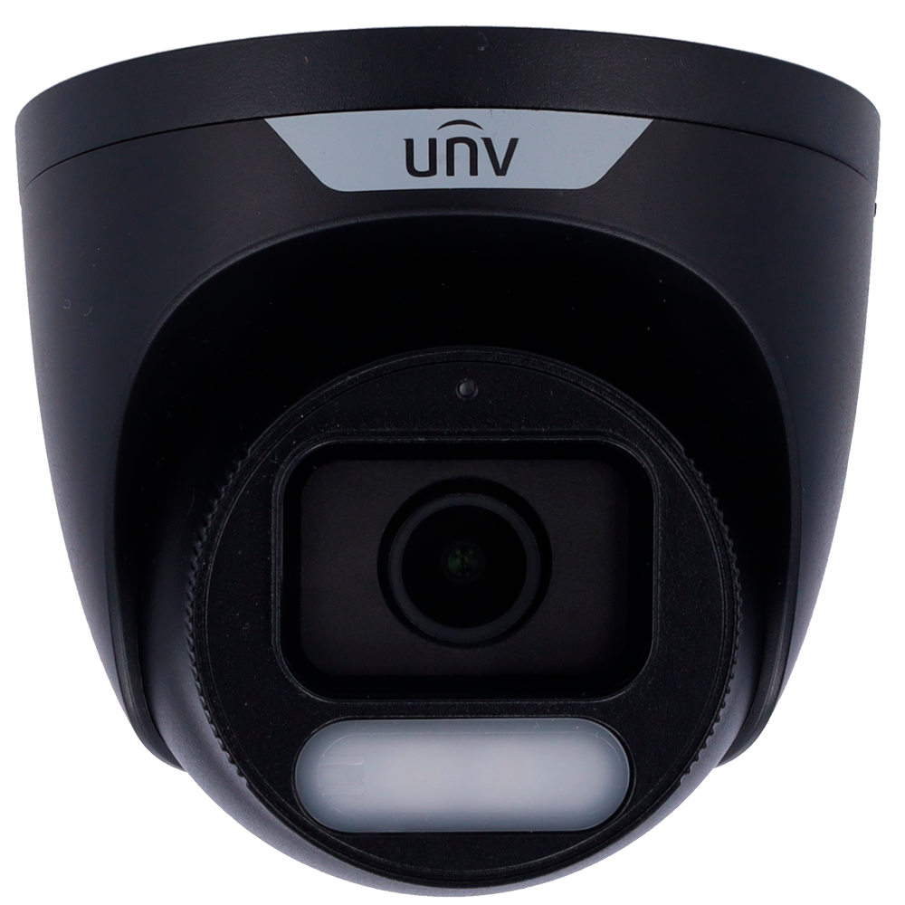 UNV videoset 8 MP Easy Star Wise ISP met Huntercolor en witlicht met UMD technologie