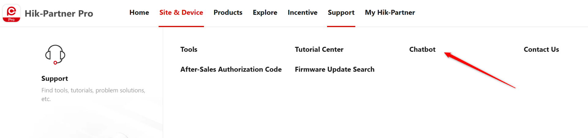 HPP Web support case
